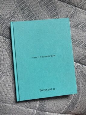 Tiffany & Co. Blue Hardcover mini coffee table book